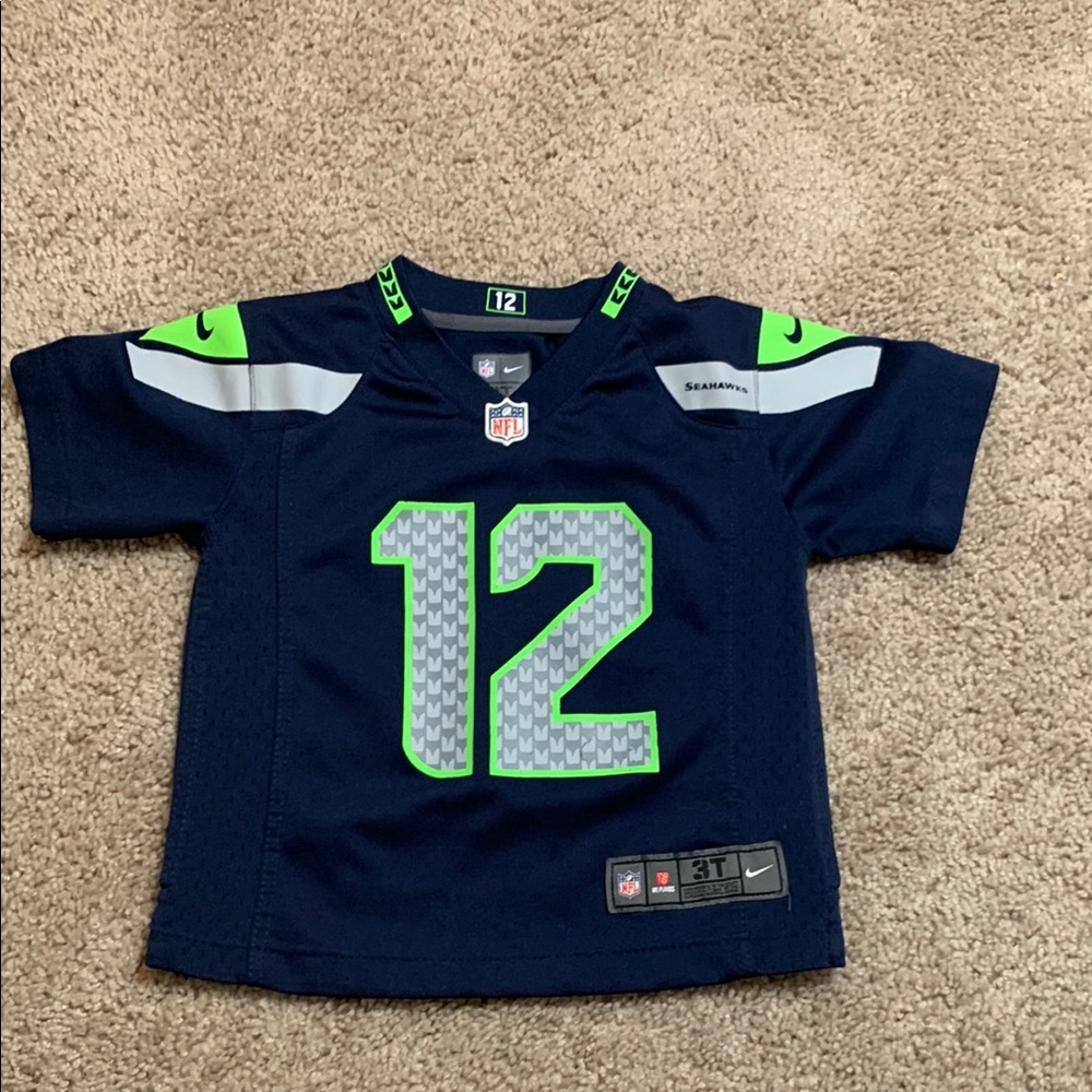 Nike Seattle Seahawks Fan #12 Football Jersey